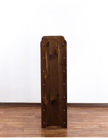 Regały - Drewniany regał na wino - RW31 /na 42 butelki/ Brązowy - product 5