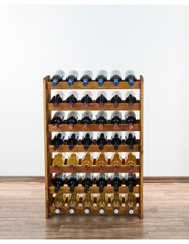 Drewniany regał na wino - RW31 /na 42 butelki/ Olcha - product 2