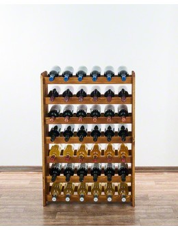 Drewniany regał na wino - RW31 /na 42 butelki/ Olcha - product 2