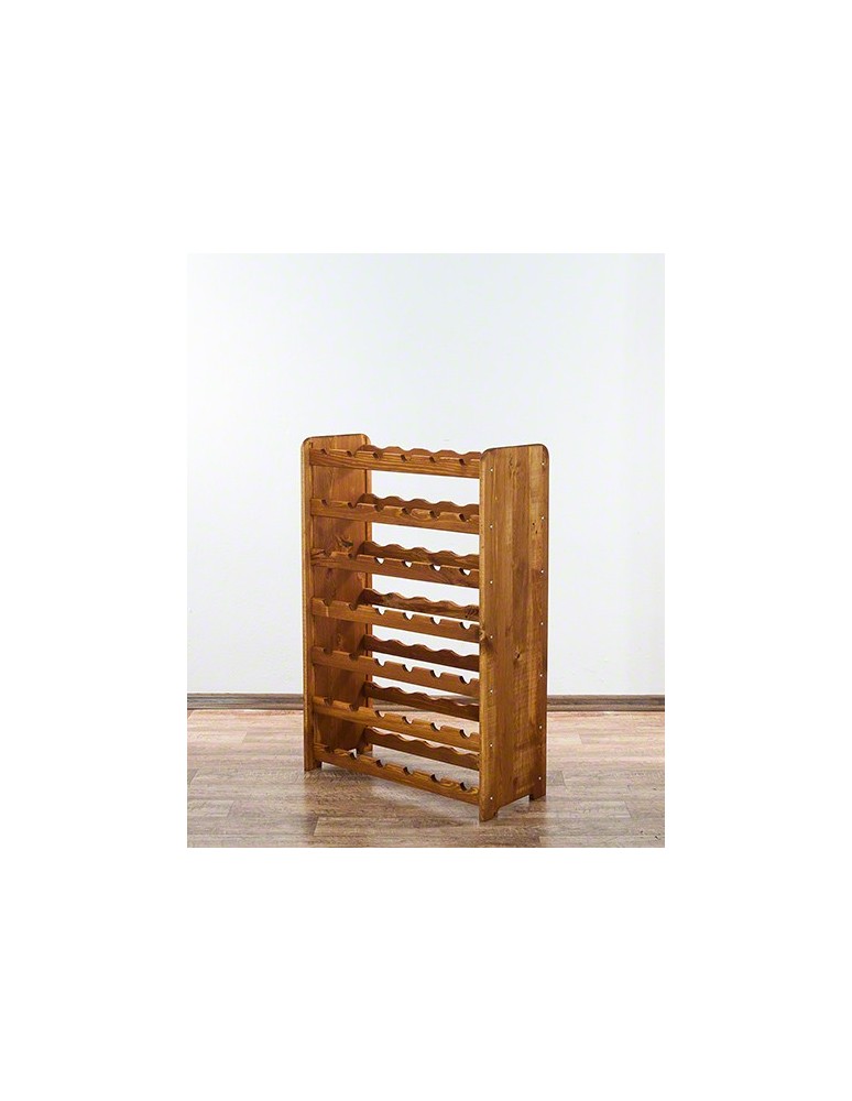 Regały - Drewniany regał na wino - RW31 /na 42 butelki/ Olcha - produkt b2b.wamar.biz 4