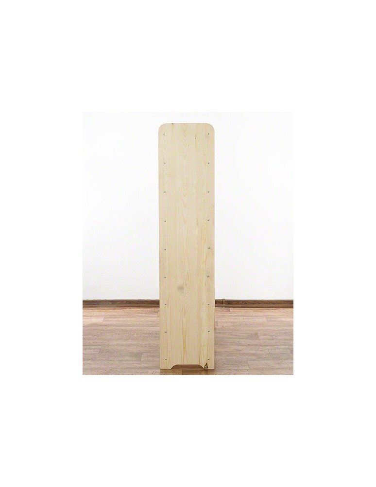 Regały - Drewniany regał na wino z półką - RW31 /na 56 butelek/ Naturalny - product b2b.wamar.biz 5