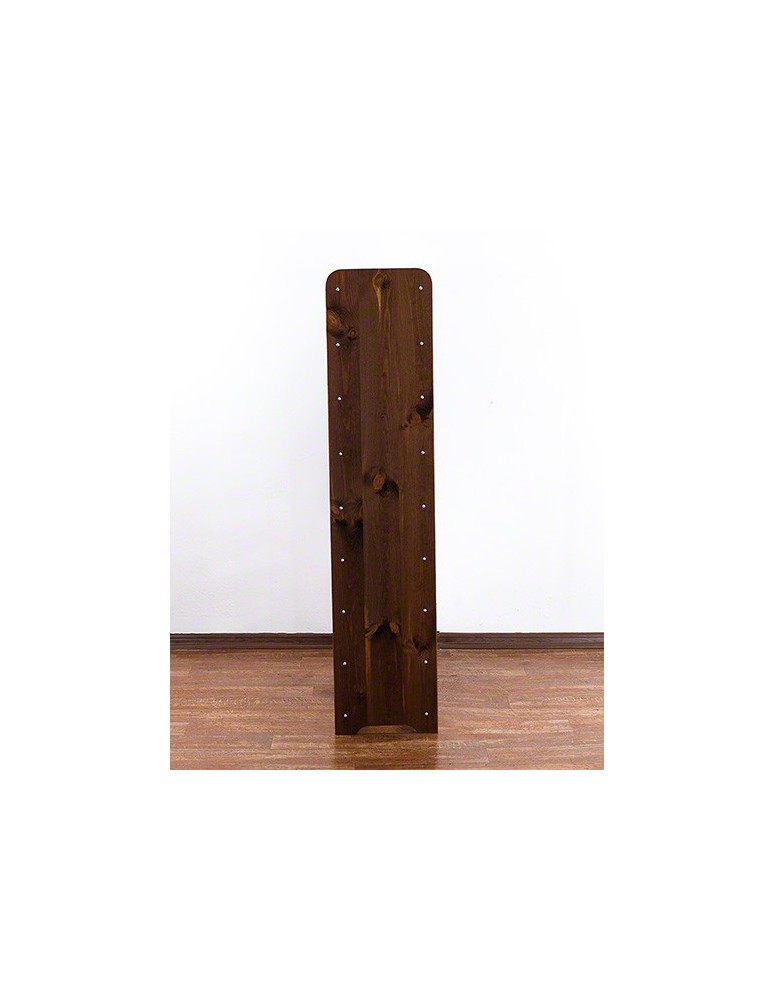 Regały - Drewniany regał na wino z półką - RW31 /na 56 butelek/ Brązowy - produkt b2b.wamar.biz 5