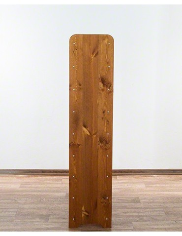 Regały - Drewniany regał na wino z półką - RW31 /na 56 butelek/ Olcha - product 5