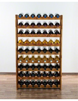 Drewniany regał na wino - RW31 /na 63 butelki/ Olcha - product 2
