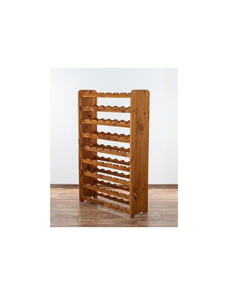 Regały - Drewniany regał na wino - RW31 /na 63 butelki/ Olcha - product b2b.wamar.biz 4