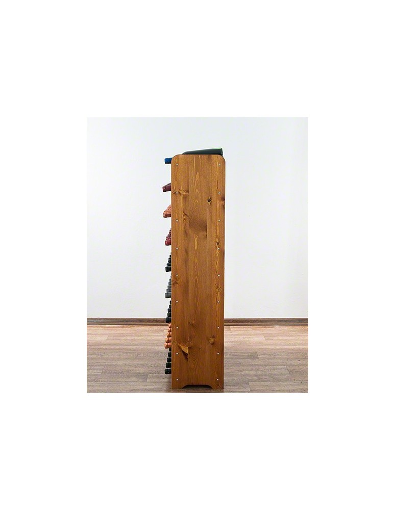 Regały - Drewniany regał na wino - RW31 /na 63 butelki/ Olcha - product b2b.wamar.biz 6