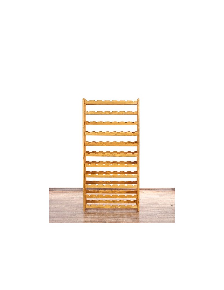 Regały - Drewniany regał na wino - RW31 /na 77 butelek/ Olcha - produkt b2b.wamar.biz 3