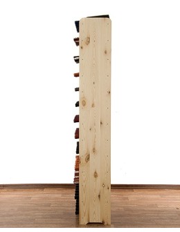 Drewniany regał na wino - RW31 /na 91 butelek/ Naturalny - product 2