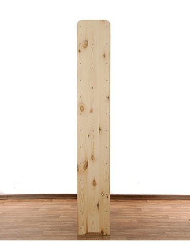 Regały - Drewniany regał na wino - RW31 /na 91 butelek/ Naturalny - product 4