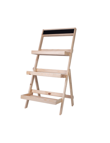 Etażerka na kwiaty /100x52x52 cm/ Drewno Naturalne - product 2