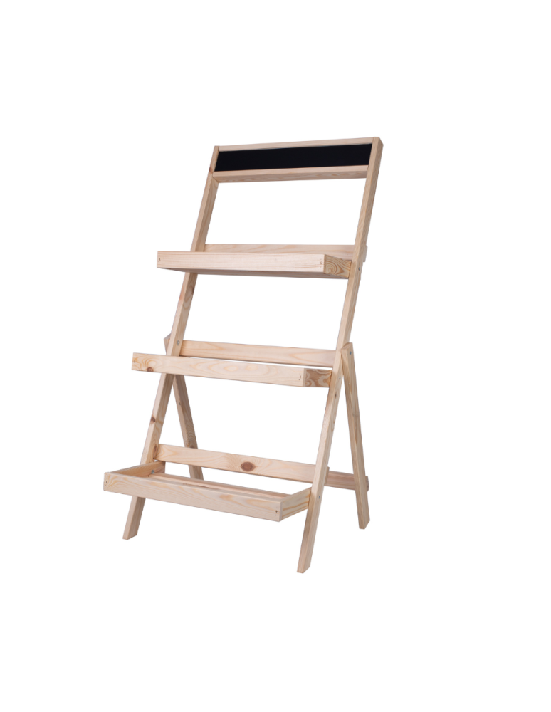 Kwietniki - Etażerka na kwiaty /100x52x52 cm/ Drewno Naturalne - product b2b.wamar.biz 2