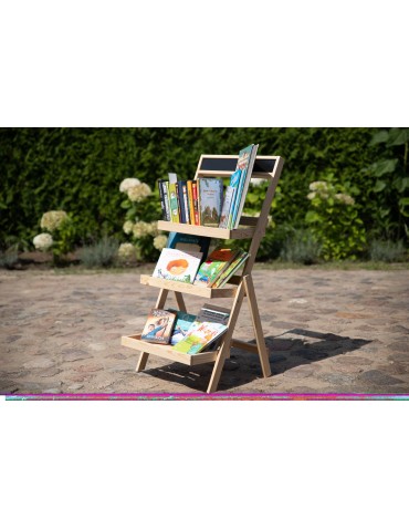 Kwietniki - Etażerka na kwiaty /100x52x52 cm/ Drewno Naturalne - product 6