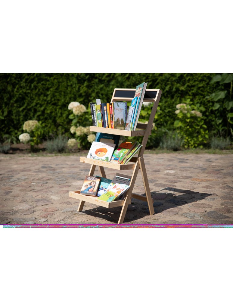 Kwietniki - Etażerka na kwiaty /100x52x52 cm/ Drewno Naturalne - product b2b.wamar.biz 6