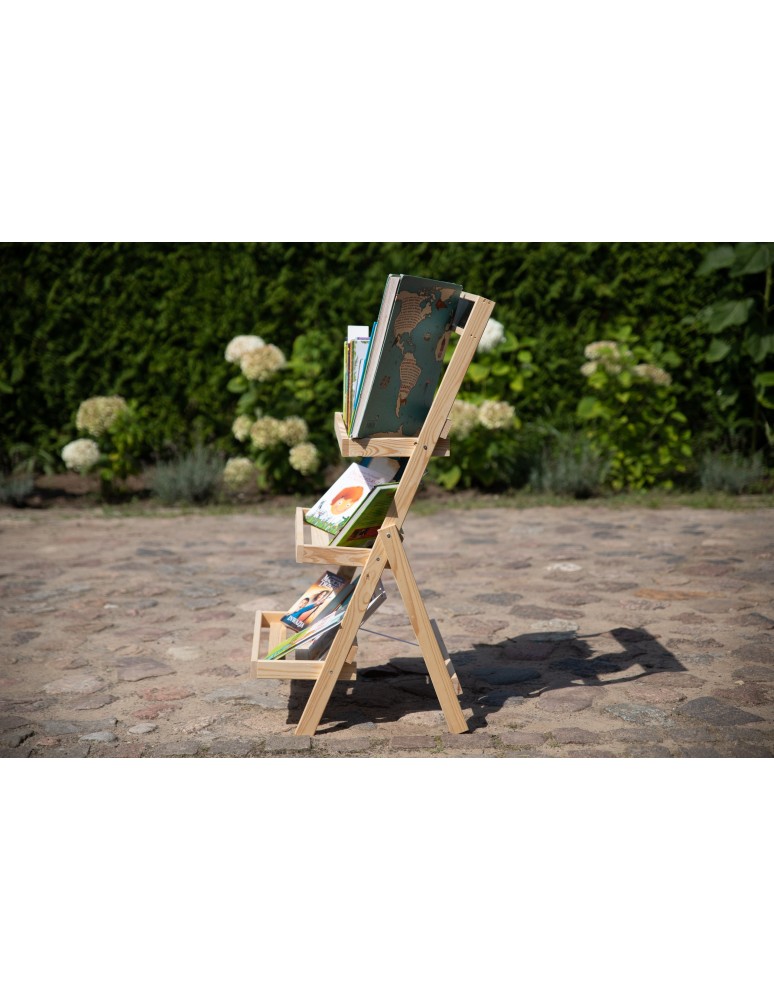 Kwietniki - Etażerka na kwiaty /100x52x52 cm/ Drewno Naturalne - product b2b.wamar.biz 9