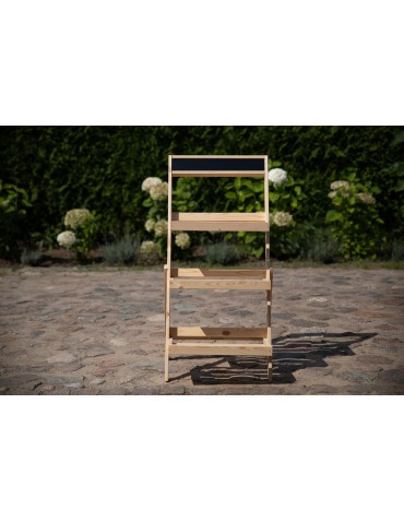 Kwietniki - Etażerka na kwiaty /100x52x52 cm/ Drewno Naturalne - product 10