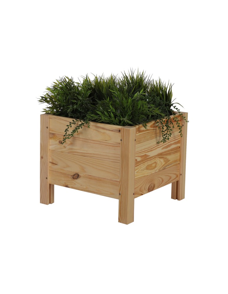 Duże donice ogrodowe- pergole - Drewniana donica RD-DNC /34x40x40cm/ Naturalna - product b2b.wamar.biz 5