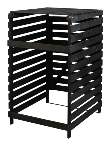 Pojedyncza obudowa na kosze OBK 1x240L Antracytowa - product 2