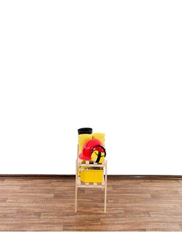 Regały - Sosnowy Regał 2-półkowy RA – Naturalny - product 6