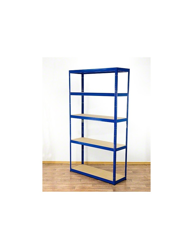 Regały - Regał Helios 213x075x35 cm 5 półek/275kg Czarno-Pomarańczowy - product b2b.wamar.biz 31