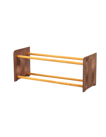 2-półkowy regał na obuwie RBS /szer.65 cm/ Brąz-Olcha - produkt 2