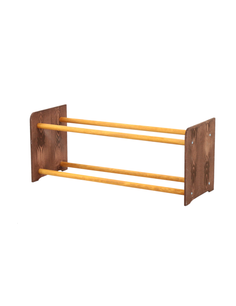 Regały - 2-półkowy regał na obuwie RBS /szer.65 cm/ Brąz-Olcha - product b2b.wamar.biz 2