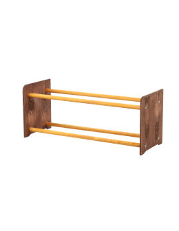 2-półkowy regał na obuwie RBS /szer.65 cm/ Brąz-Olcha - product 2