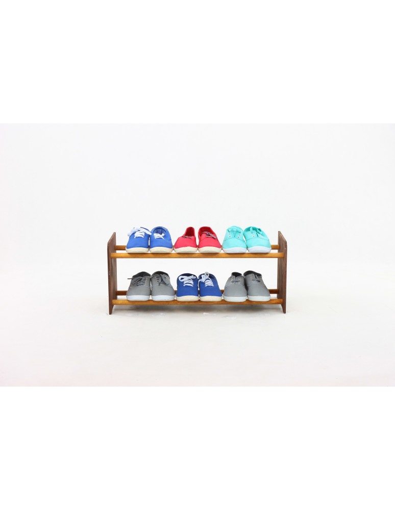 Regały - 2-półkowy regał na obuwie RBS /szer.65 cm/ Brąz-Olcha - product b2b.wamar.biz 7