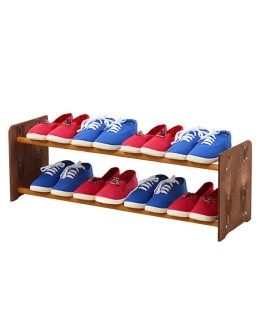 2-półkowy regał na obuwie RBS /szer.90 cm/ Brąz-Olcha - product 2
