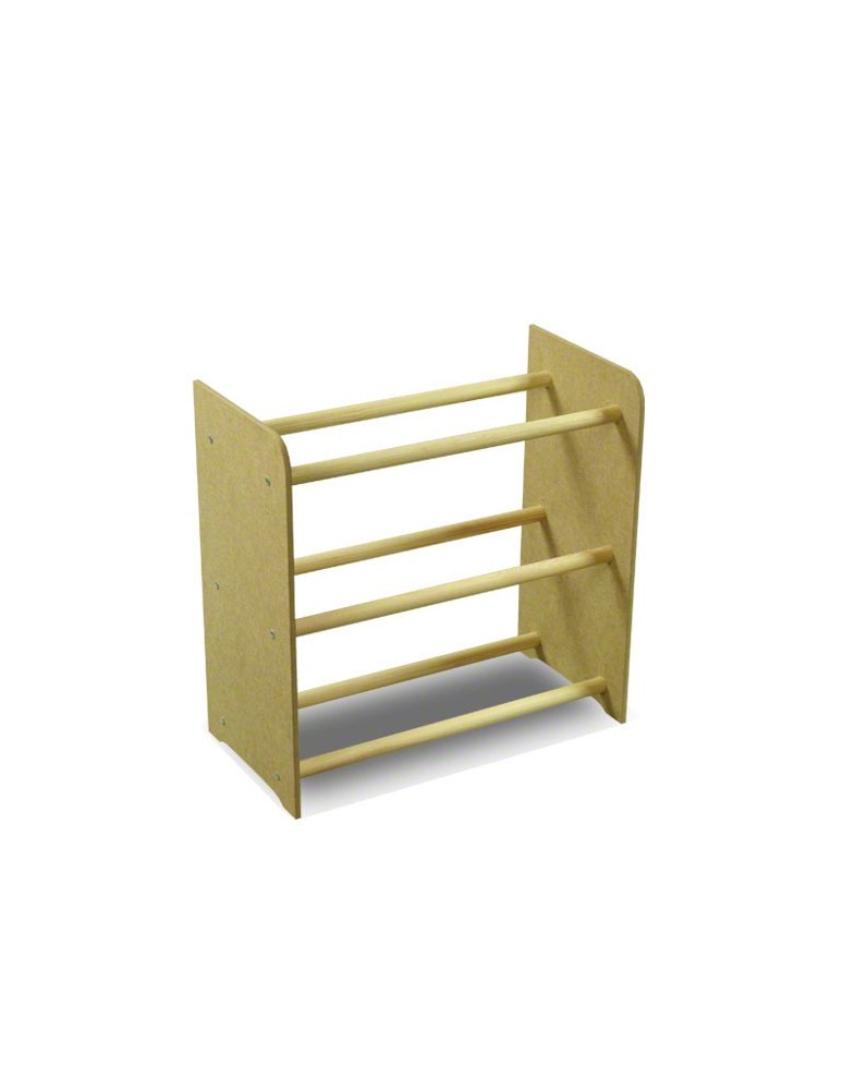 Regały - 3-półkowy regał na obuwie RBS /szer.45 cm/ Naturalny - produkt b2b.wamar.biz 3