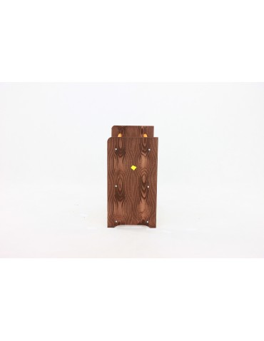 Regały - 3-półkowy regał na obuwie RBS /szer.45 cm/ Brąz-Olcha - product 3