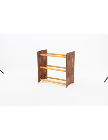 Regały - 3-półkowy regał na obuwie RBS /szer.45 cm/ Brąz-Olcha - product 5