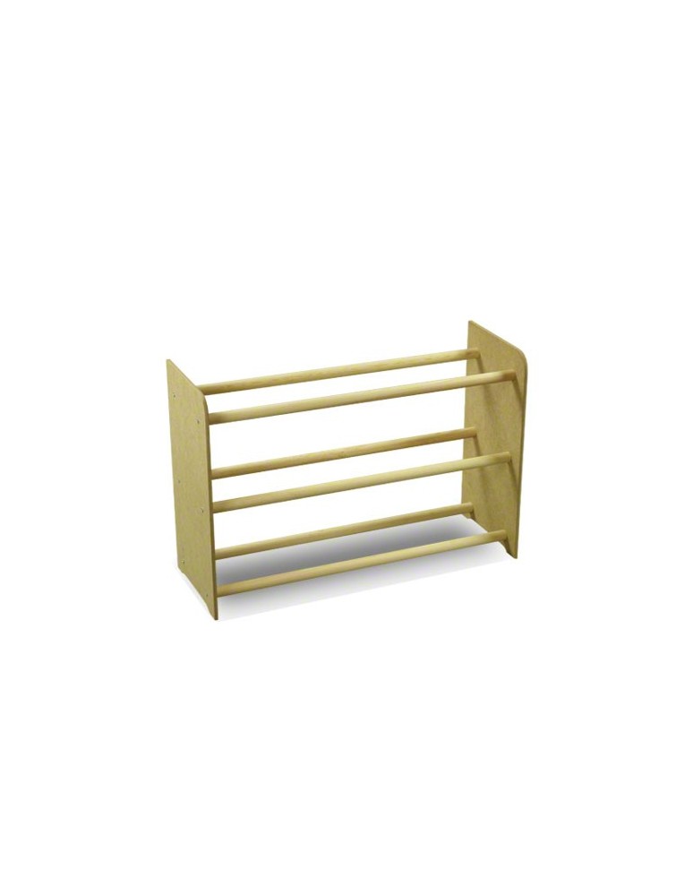 Regały - 3-półkowy regał na obuwie RBS /szer.65 cm/ Naturalny - product b2b.wamar.biz 3