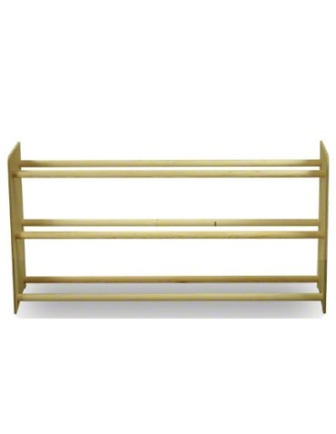 3-półkowy regał na obuwie RBS /szer.90 cm/ Naturalny - product 2