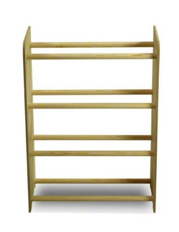 Regały - 4-półkowy regał na obuwie RBS /szer.45 cm/ Naturalny - product 3