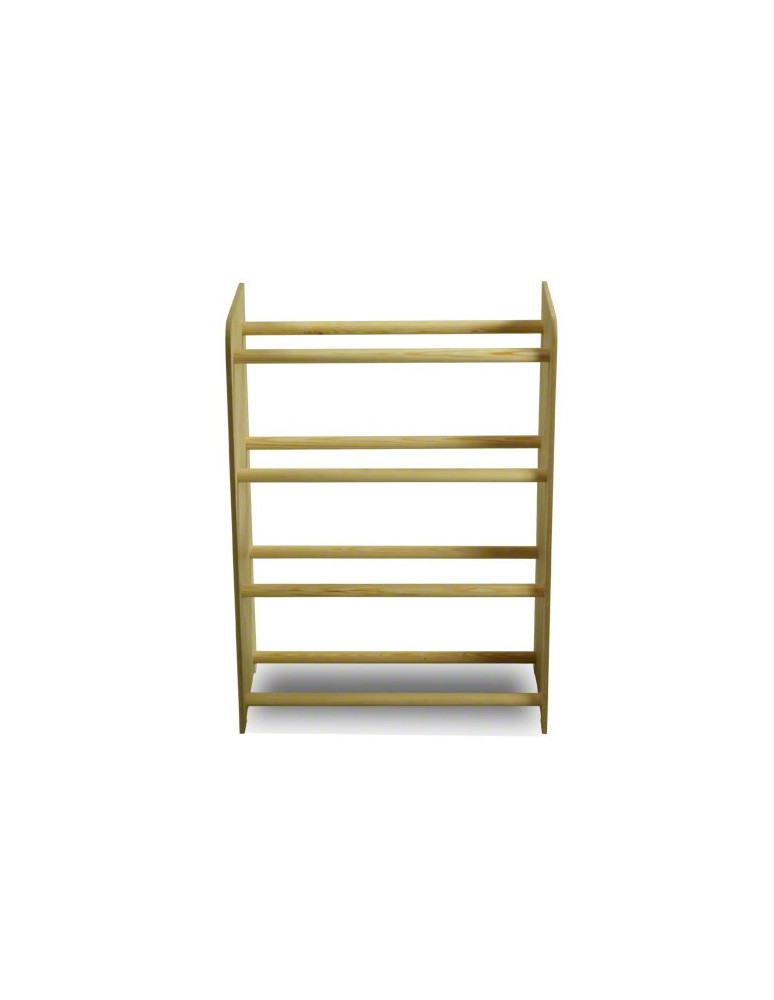 Regały - 4-półkowy regał na obuwie RBS /szer.45 cm/ Naturalny - product b2b.wamar.biz 3