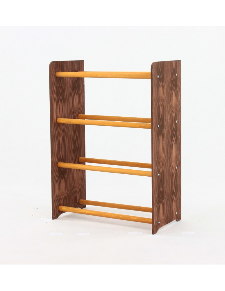 Regały - 4-półkowy regał na obuwie RBS /szer.45 cm/ Brąz-Olcha - product b2b.wamar.biz 7