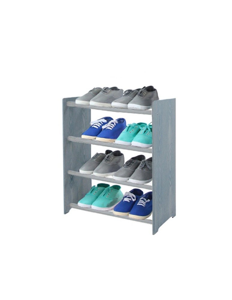Regały - 4-półkowy regał na obuwie RBS /szer.45 cm/ Szary - produkt b2b.wamar.biz 2