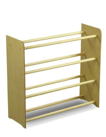 4-półkowy regał na obuwie RBS /szer.65 cm/ Naturalny - product 2