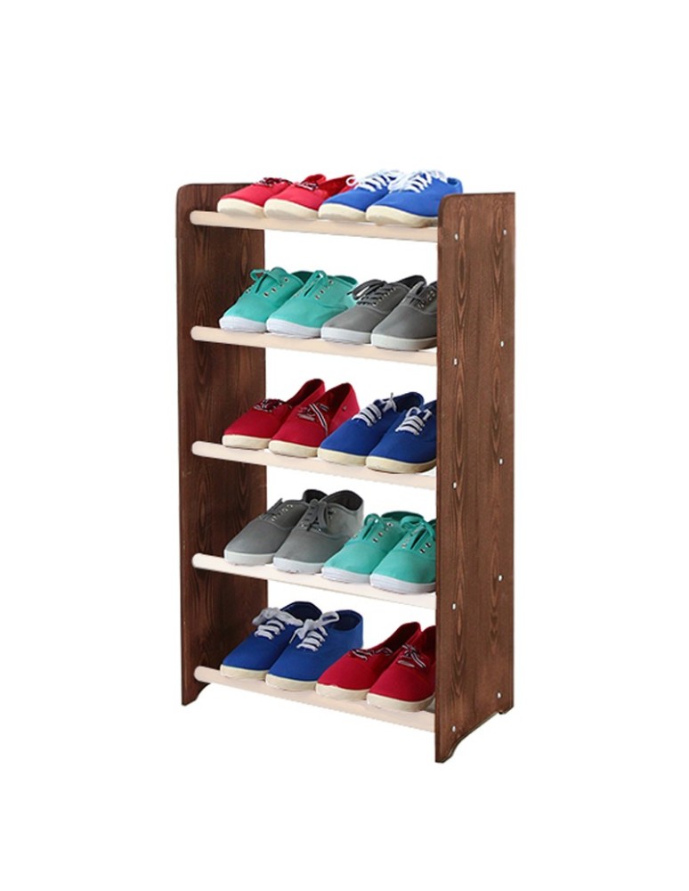 Regały - 5-półkowy regał na obuwie RBS /szer.45 cm/ Brąz-Biel - product b2b.wamar.biz 2