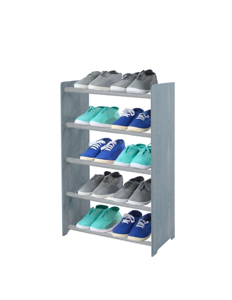 Regały - 5-półkowy regał na obuwie RBS /szer.45 cm/ Szary - product b2b.wamar.biz 2