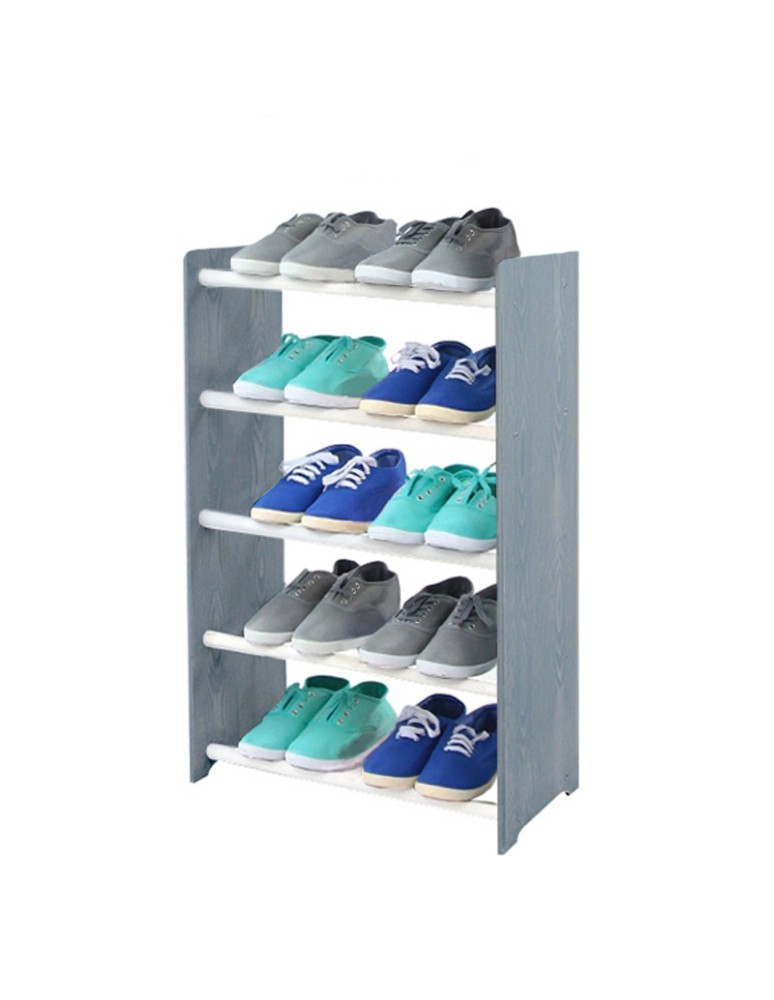 Regały - 5-półkowy regał na obuwie RBS /szer.45 cm/ Szary-Biel - product b2b.wamar.biz 2