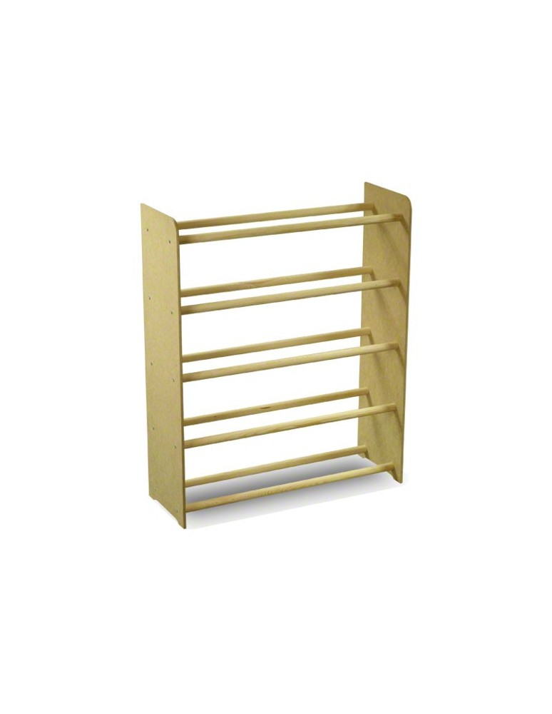 Regały - 5-półkowy regał na obuwie RBS /szer.65 cm/ Naturalny - product b2b.wamar.biz 2