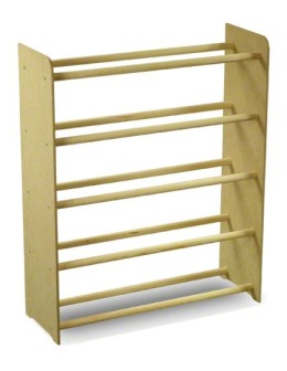 5-półkowy regał na obuwie RBS /szer.65 cm/ Naturalny - product 2