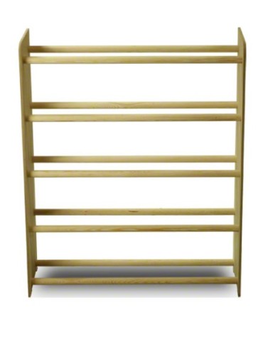 Regały - 5-półkowy regał na obuwie RBS /szer.65 cm/ Naturalny - product 3