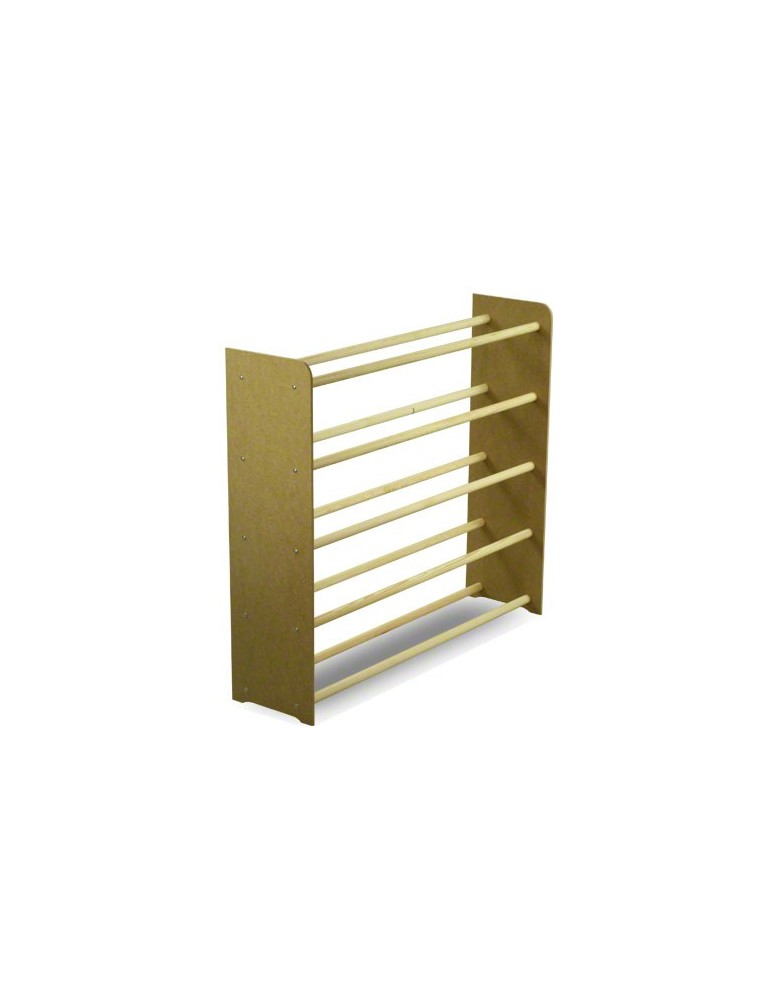 Regały - 5-półkowy regał na obuwie RBS /szer.90 cm/ Naturalny - product b2b.wamar.biz 2