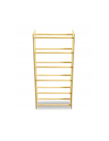 Regały - 6-półkowy regał na obuwie RBS /szer.45 cm/ Naturalny - product 3