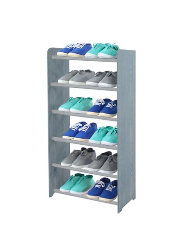 6-półkowy regał na obuwie RBS /szer.45 cm/ Szary - product 2