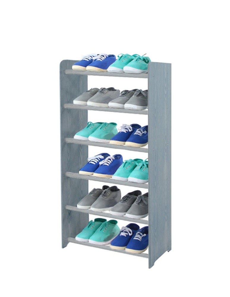 Regały - 6-półkowy regał na obuwie RBS /szer.45 cm/ Szary - product b2b.wamar.biz 2