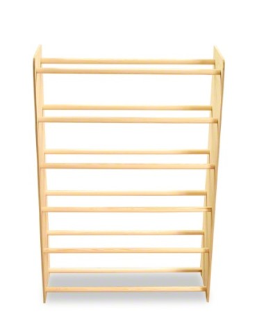 6-półkowy regał na obuwie RBS /szer.65 cm/ Naturalny - product 2