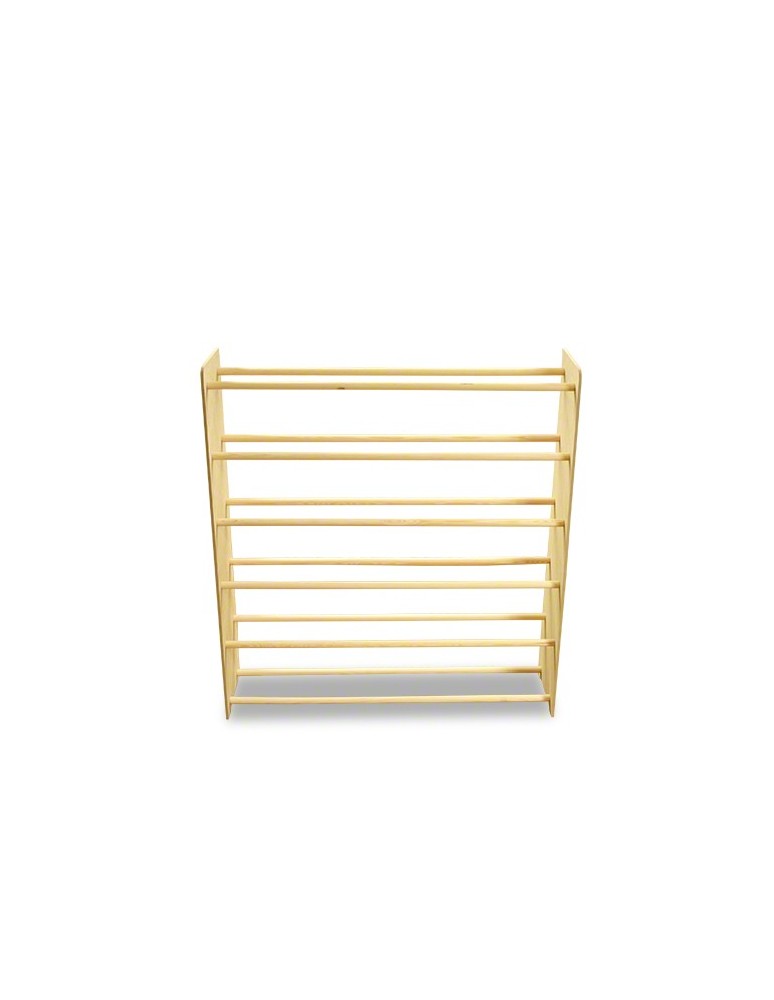 Regały - 6-półkowy regał na obuwie RBS /szer.90 cm/ Naturalny - product b2b.wamar.biz 3